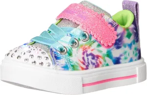 Skechers Kid's Toes Twinkle Sparks-Stormy Bright Sneaker