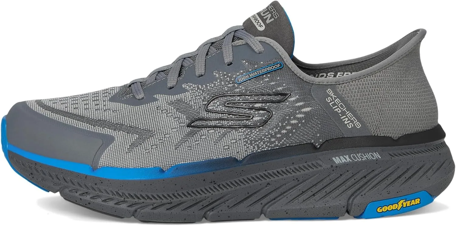 Skechers Men's Hands Free Slip-ins: Max Cushioning Premier 2.0-100% Waterproof Stanch Sneaker