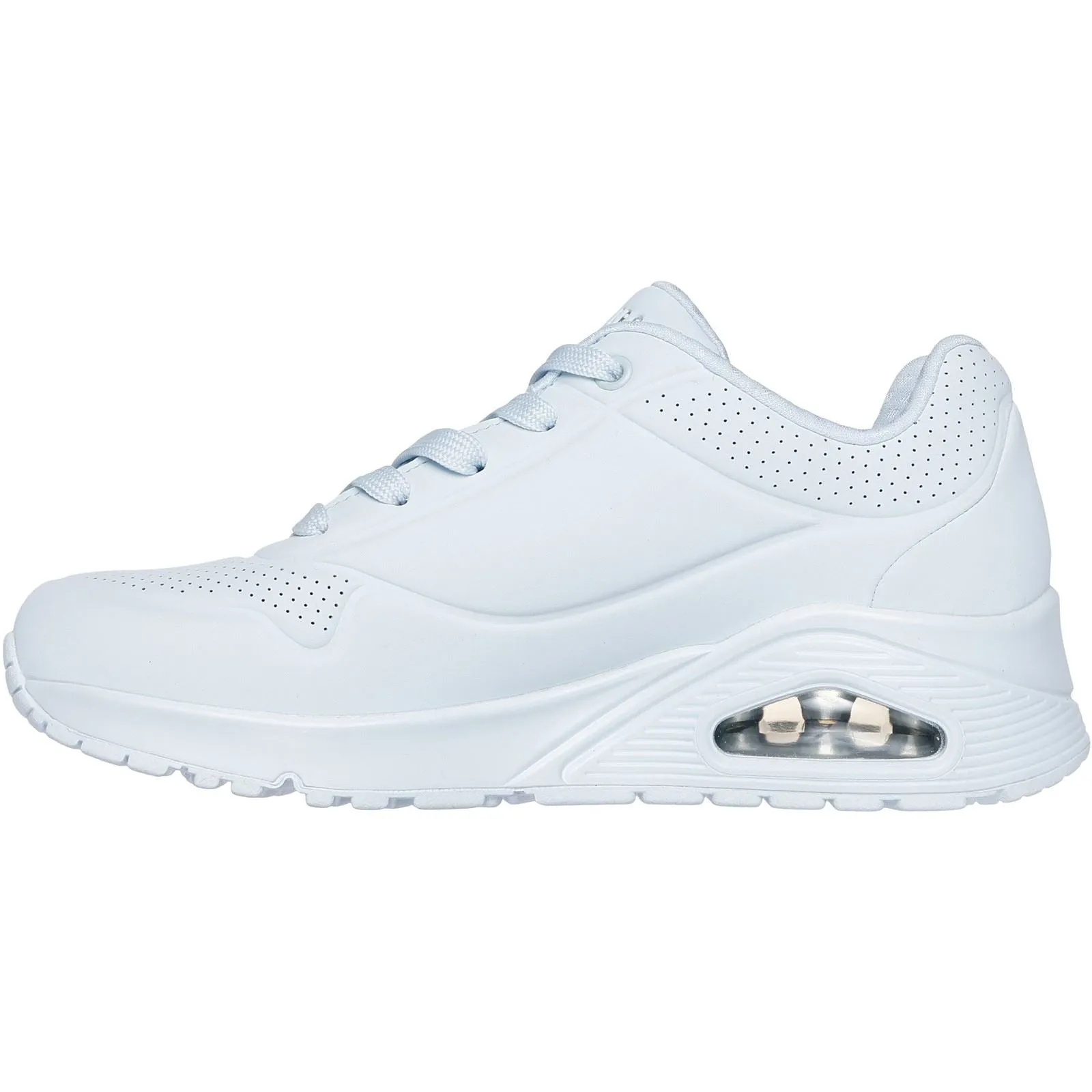 Skechers Uno Stand On Air Polyurethane Women's Light Denim Trainers