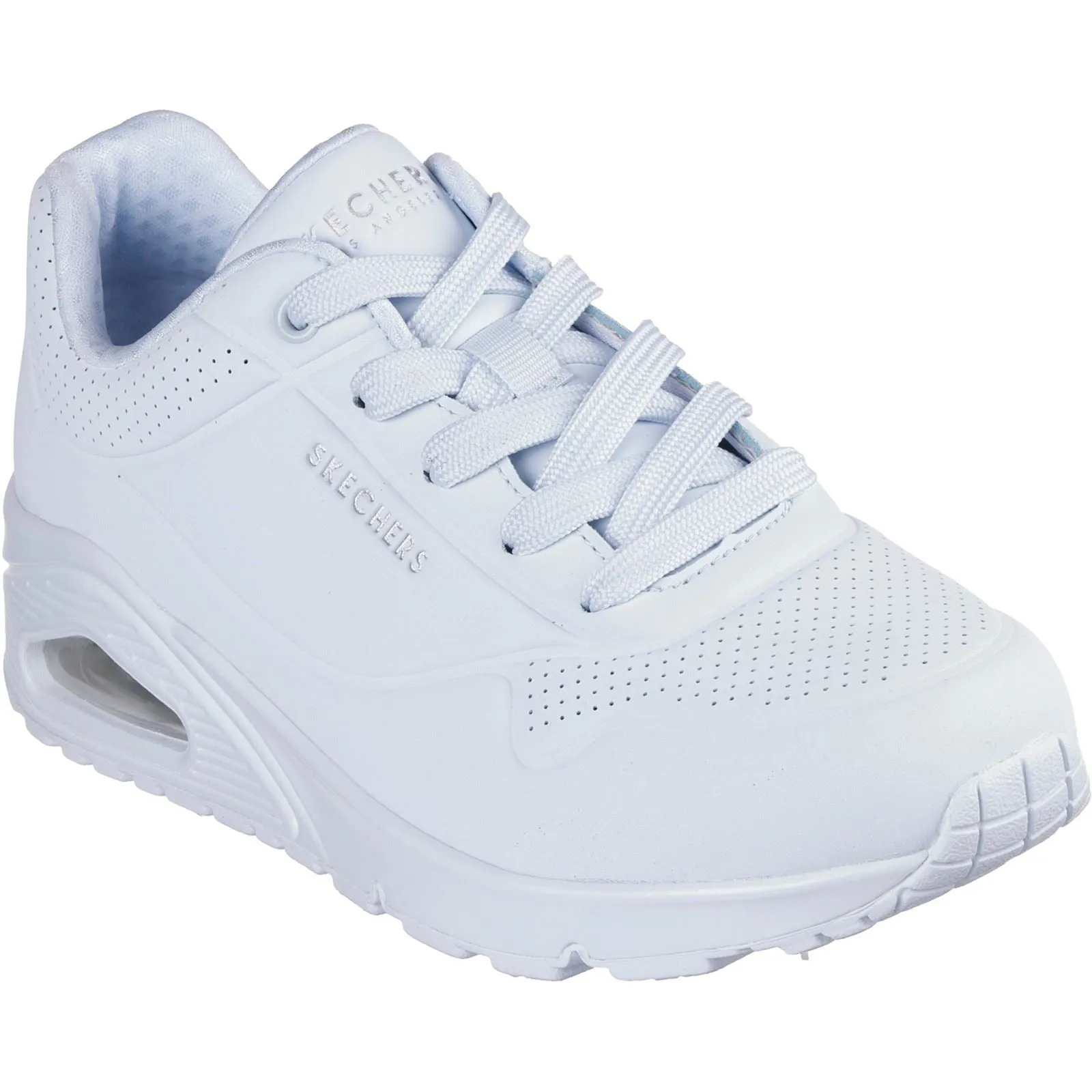Skechers Uno Stand On Air Polyurethane Women's Light Denim Trainers