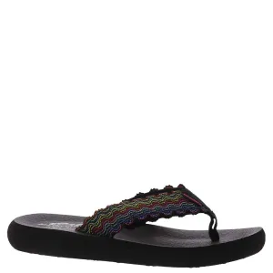 Skechers Women's, Relaxed Fit: Asana - Summer Is Here Sandal 8 Black Multi