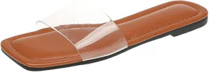 Slides Sandals Women Footwear Women Slippers Summer New Pattern Fashion Simple Versatile Flat Bottom Non Slip Comfort
