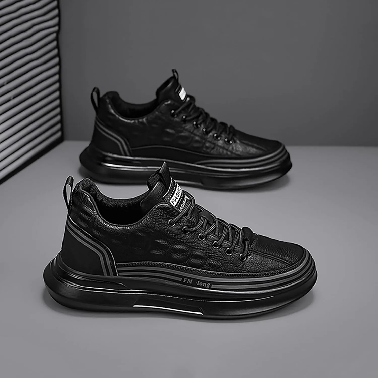 Sneaker for Men,Casual Slip on Trainers,Waterproof Non Slip Breathable Comfortable Sneakers