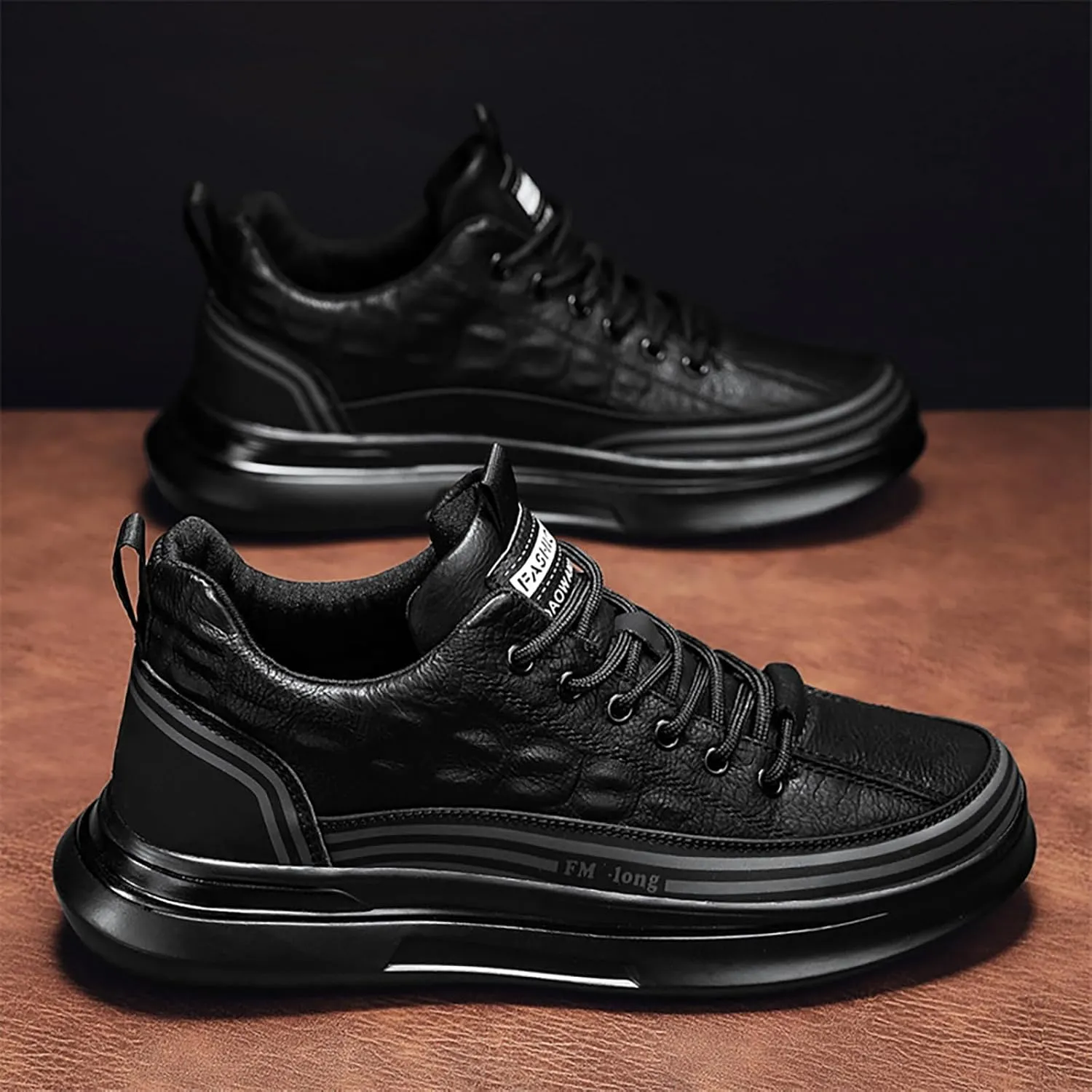 Sneaker for Men,Casual Slip on Trainers,Waterproof Non Slip Breathable Comfortable Sneakers