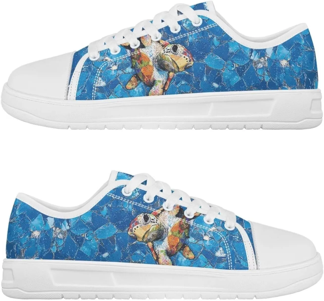 Sneakers for Women Shoes Footwear Memory Foam Insole Lightweight and Non-Slip Sole Lace Up Fashion Sneaker
