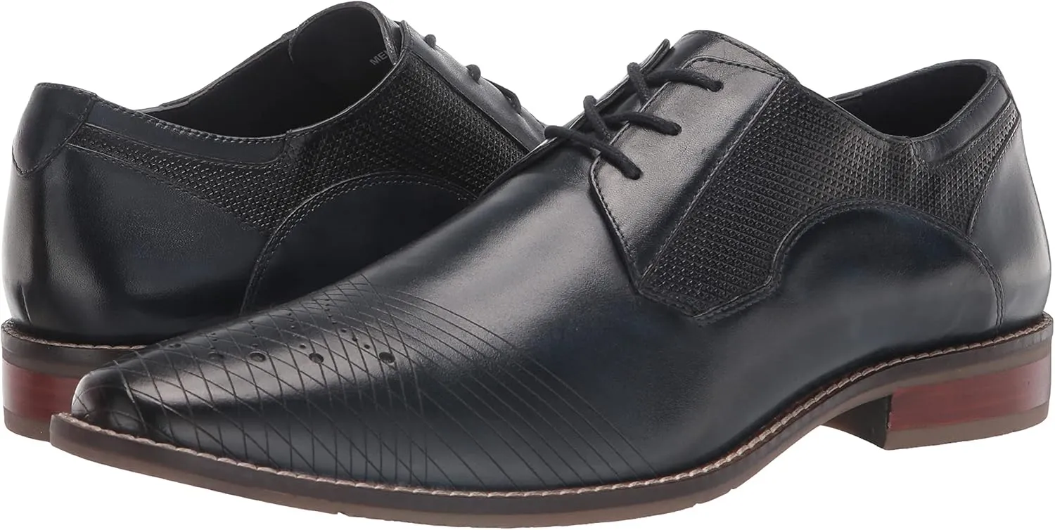 STACY ADAMS Men's Jovian Burnished Leather Oxford