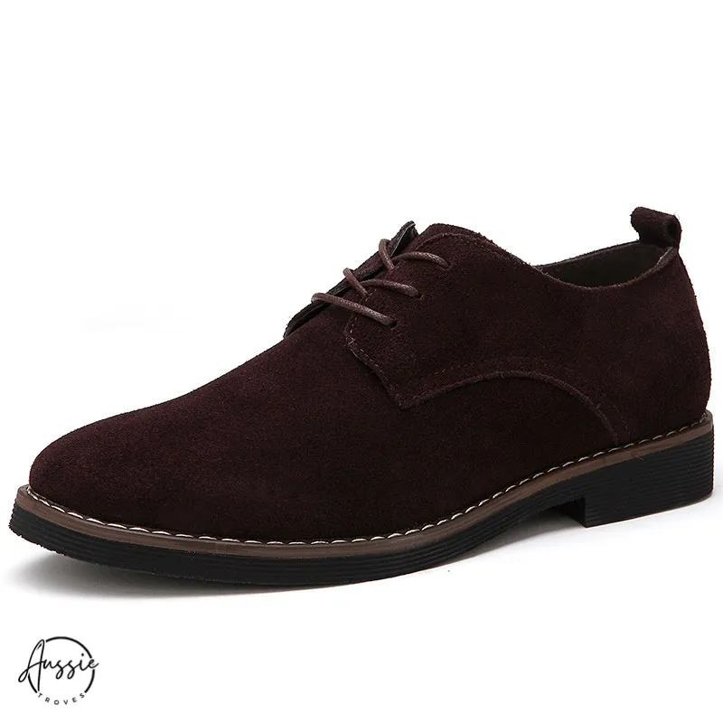 Sterling | Men’s Suede Oxford Shoes