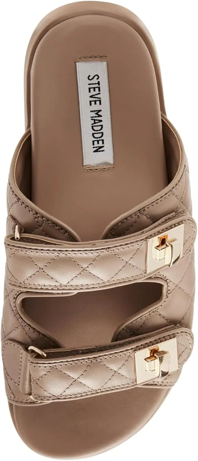 Steve Madden Women's Schmona Flat Sandal