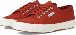 Superga 2750 COTU Classic Sneaker - Unisex Sneakers - Soft Textile Lining - Cushioned Footbed - Metal Eyelets Brown Piquant/Full Avorio EU 38 (US Men's 6, Women's 7.5) Medium