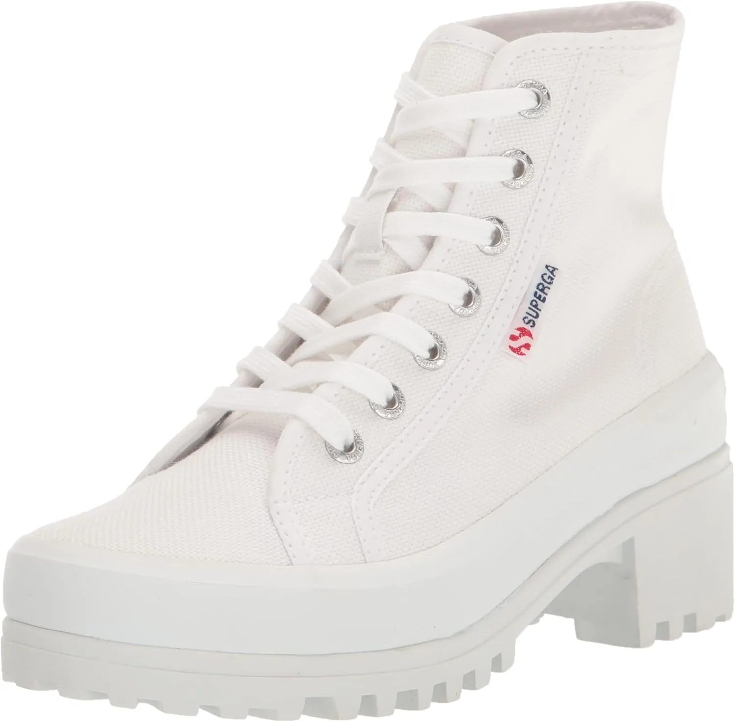 Superga Women's S00GXE0 Sneaker, White, 6.5