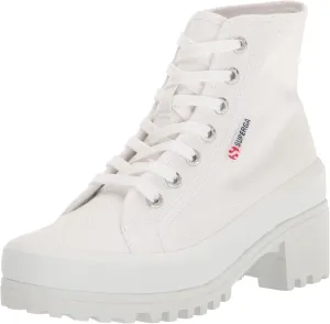 Superga Women's S00GXE0 Sneaker, White, 6.5