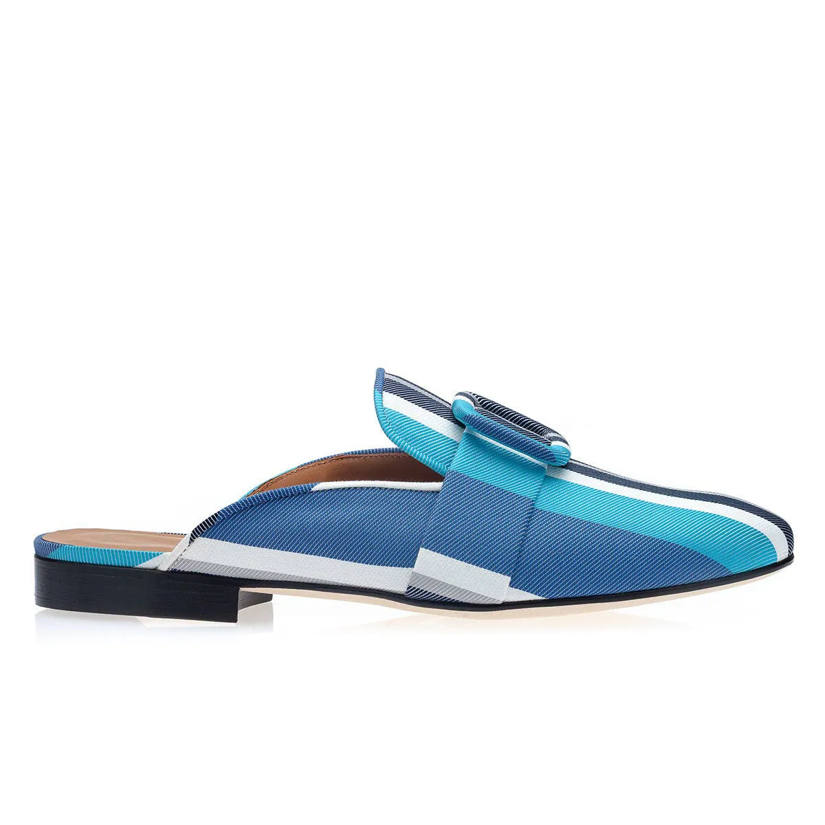 SUPERGLAMOUROUS Savoy Atunis Men's Shoes Canvas Slip-On Mule (SPGM1345)