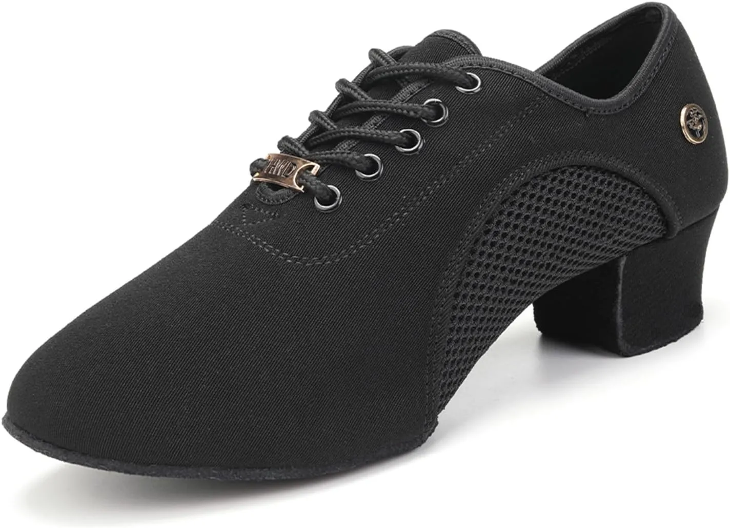 SWDZM Women's Latin Dance Shoes Lace-up Ballroom Modern Salsa Rhythm Teaching Practice Dance Shoes,Model RY1801