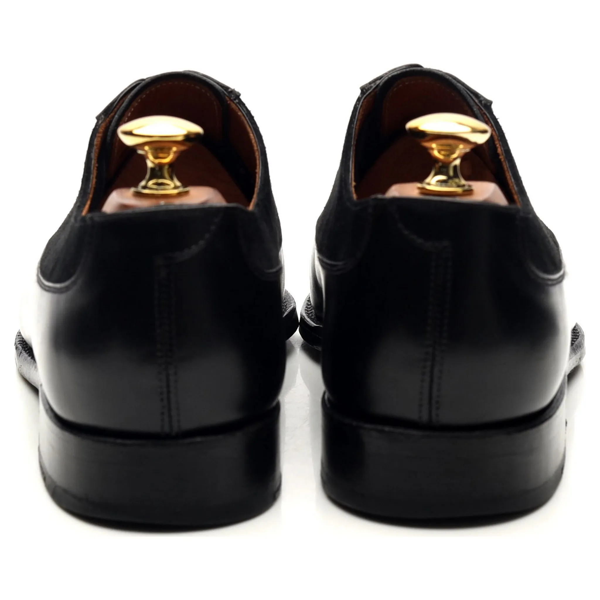 'Tacoma' Black Leather Oxford UK 6 E
