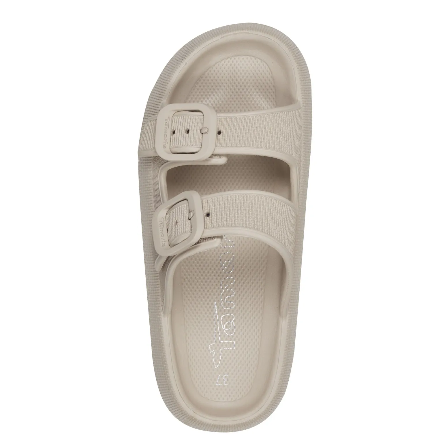 TAMARIS - 27508-400 FLAT COMFORT MULE - BEIGE