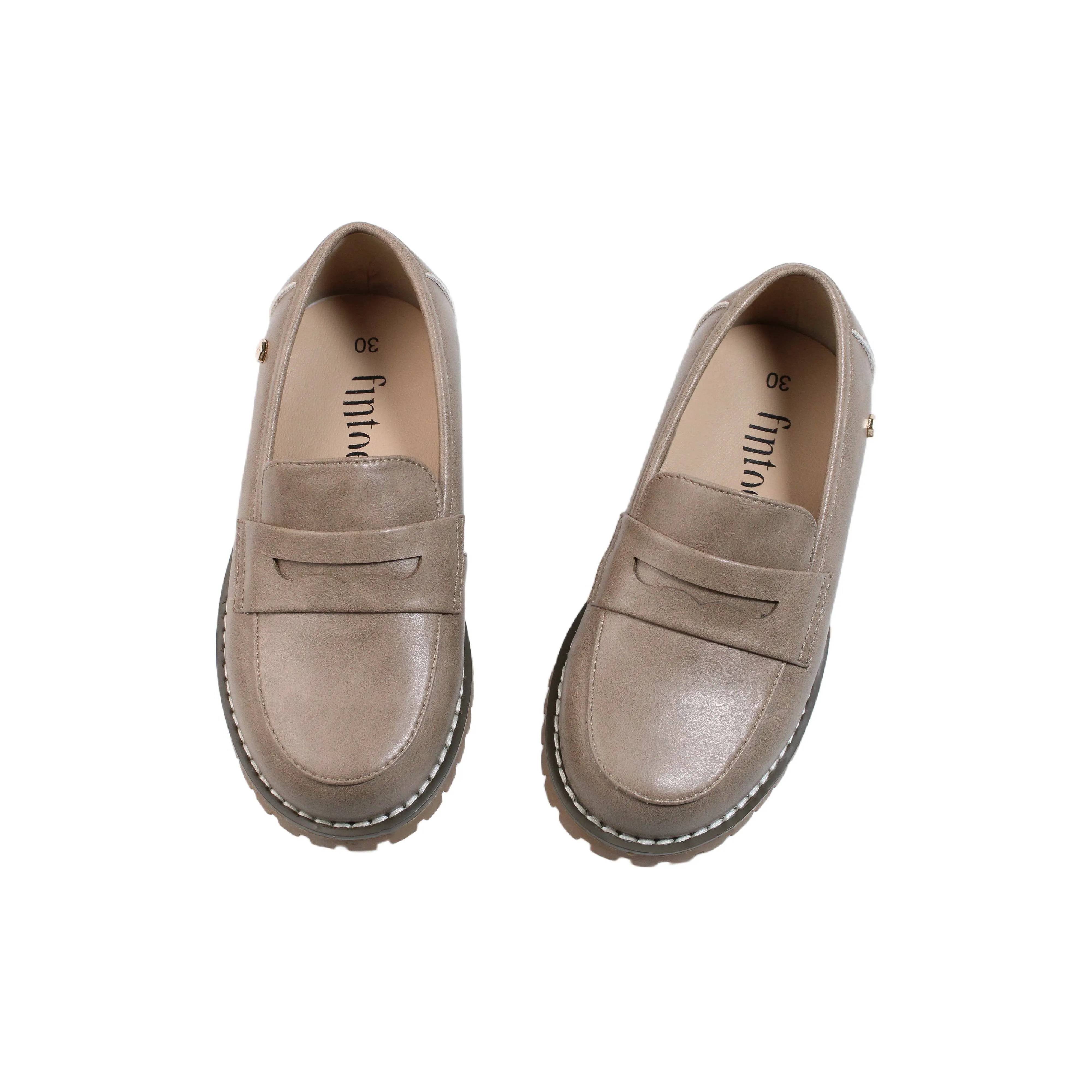 Taupe Leather