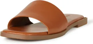 The Drop Women's Oslo One Band Sandal, Mocha, 7.5