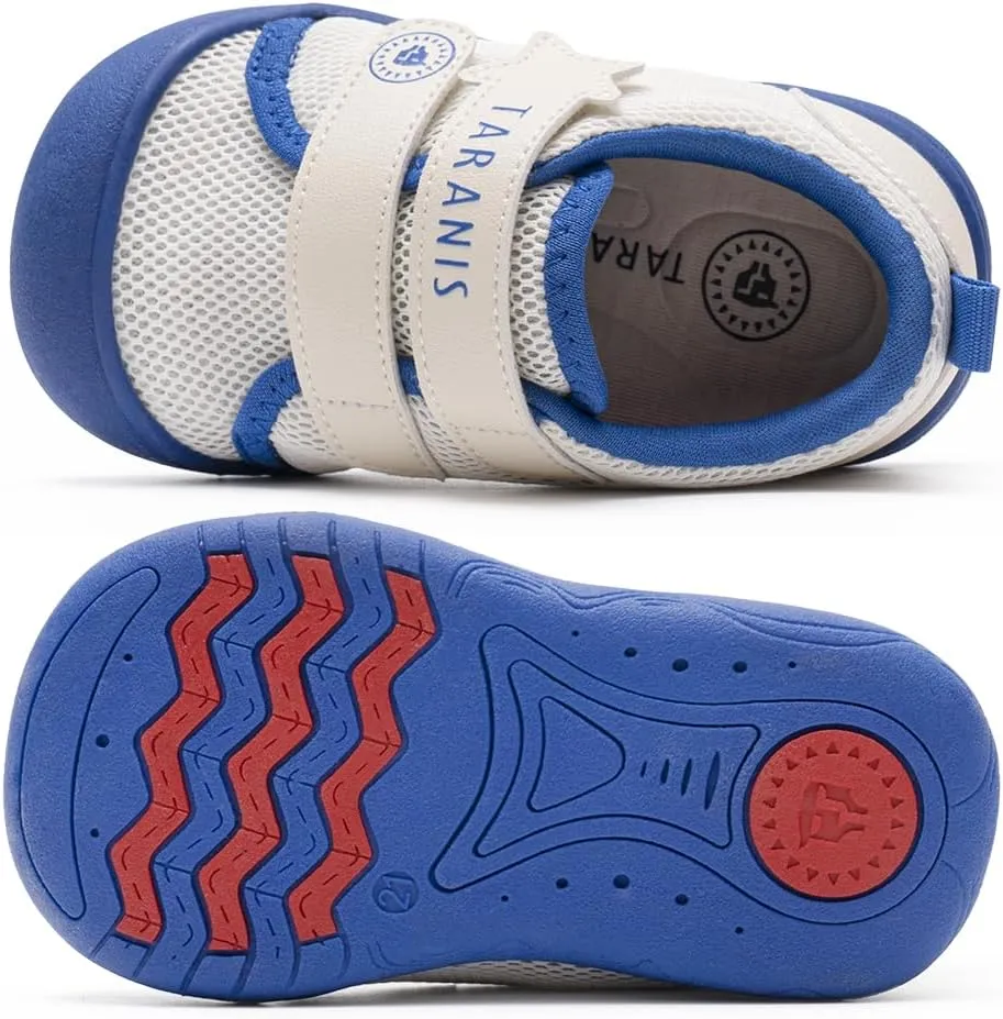 Toddler Shoes Boys Girls Non-Slip Infant Sneaker Rubber Sole Baby Crib First Walker Shoes