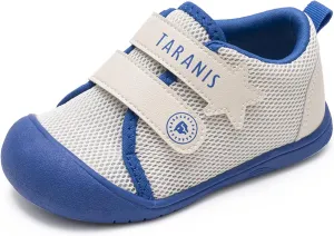 Toddler Shoes Boys Girls Non-Slip Infant Sneaker Rubber Sole Baby Crib First Walker Shoes