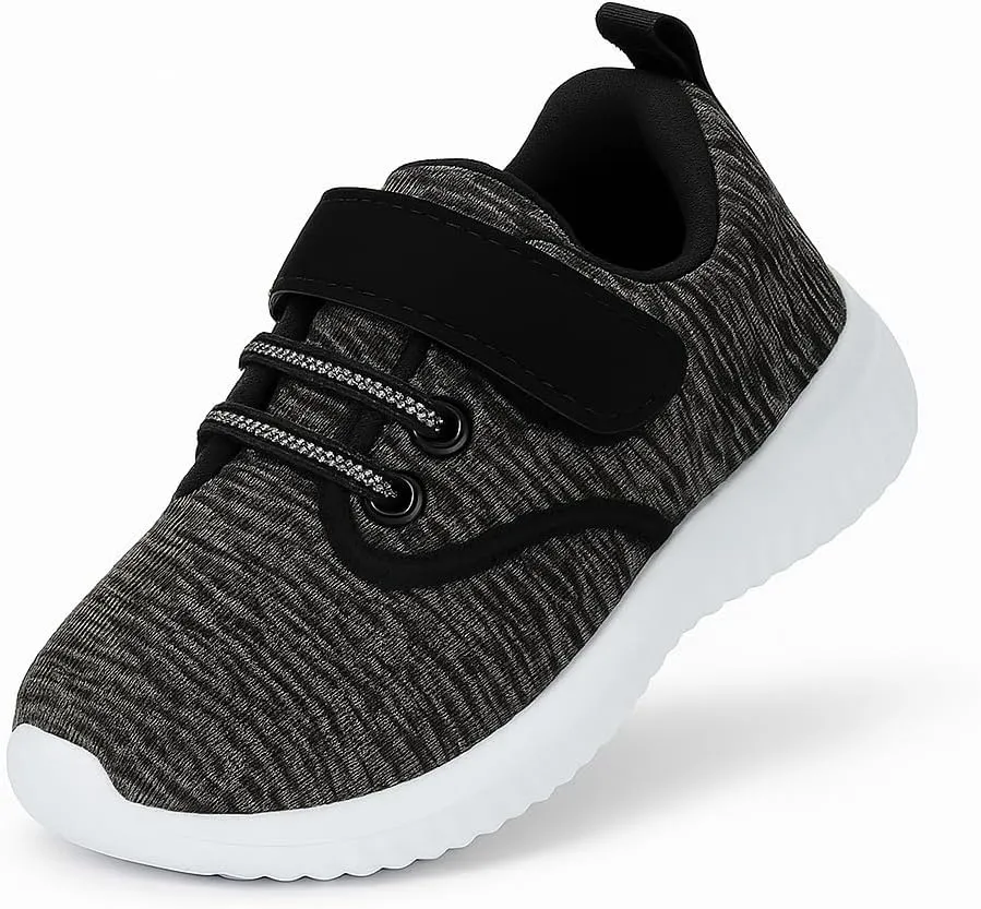 Toddler Sneakers for Boys and Girls, Lightweight Breathable Running Shoes, Non-Slip Walking Shoes for Baby/Little Kids