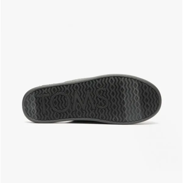 TOMS HARBOR Mens Slippers Dark Grey