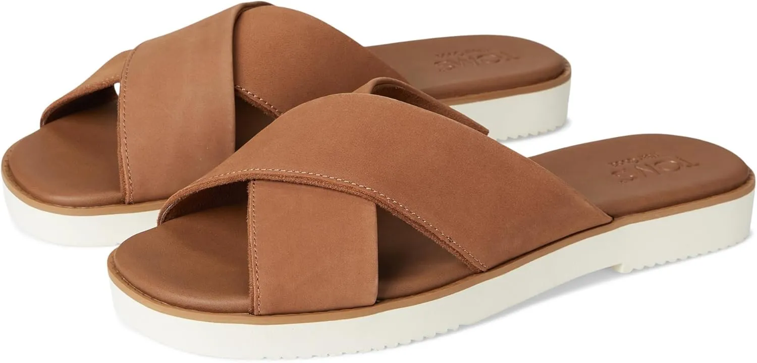 TOMS Women's Mae Crossover Flat Sandal
