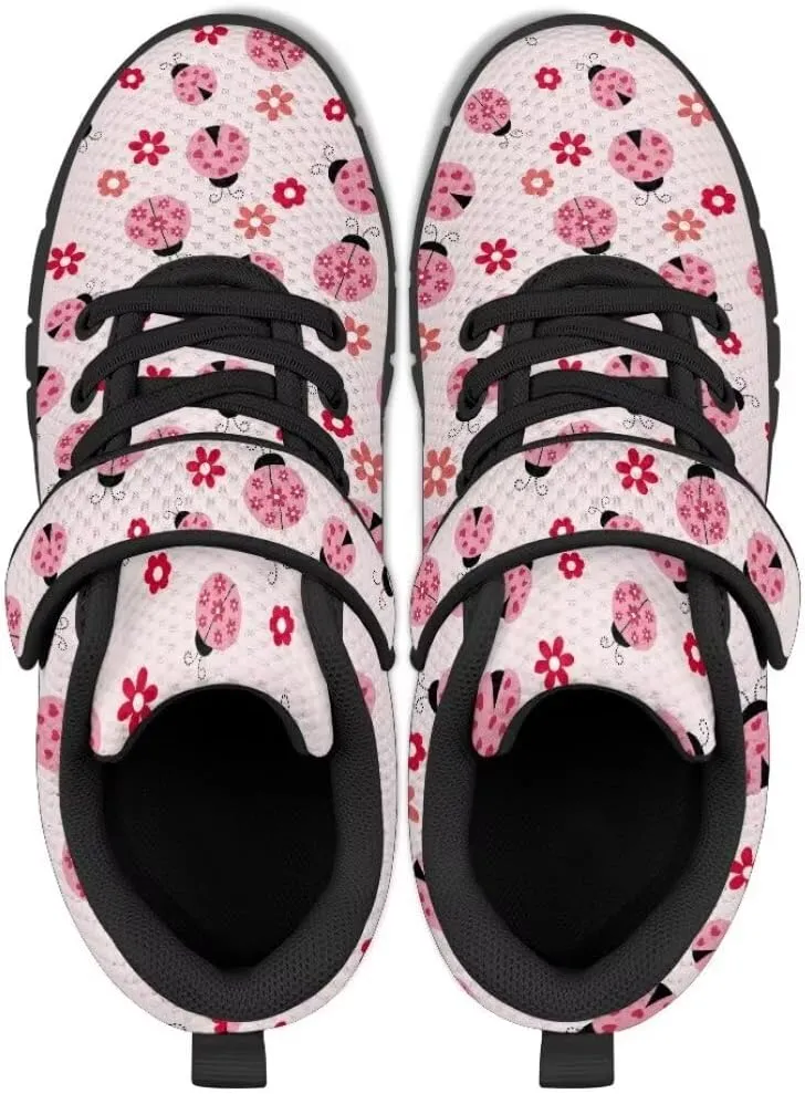 Unisex-Child Sneakers Anti-Skid Sports Shoes Kids One Strap Hook and Loop Sneakers for Camping Jogging
