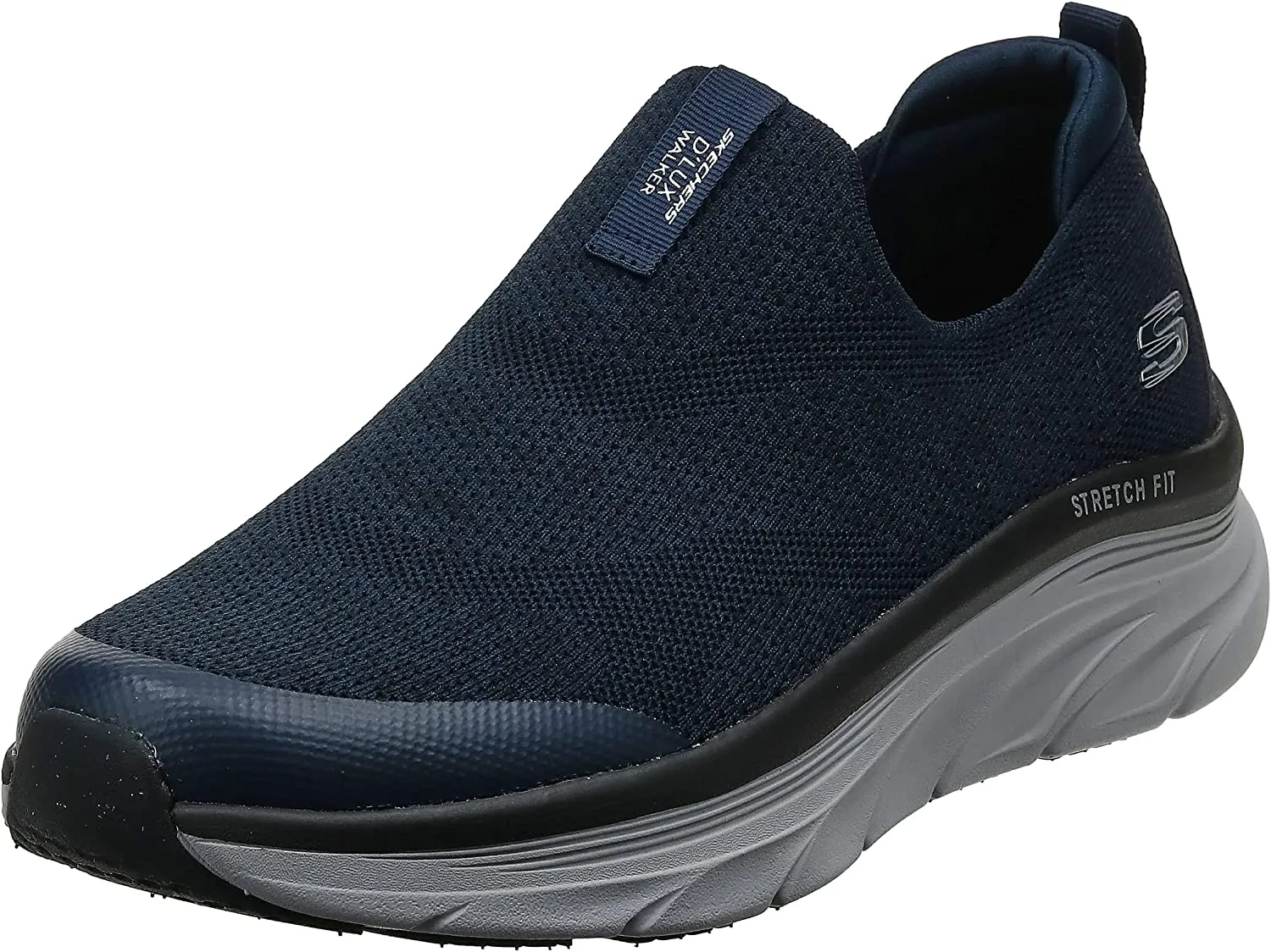 Upgrade Quick Rapid issue resolution Walker D'Lux Low Knit Skechers Navy Mesh On Pull Top Surprise sale Sneakers