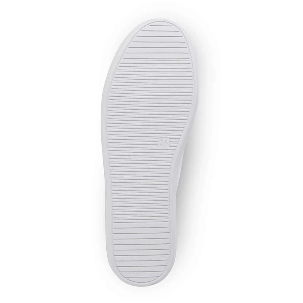 Veda Sneaker in White Smooth