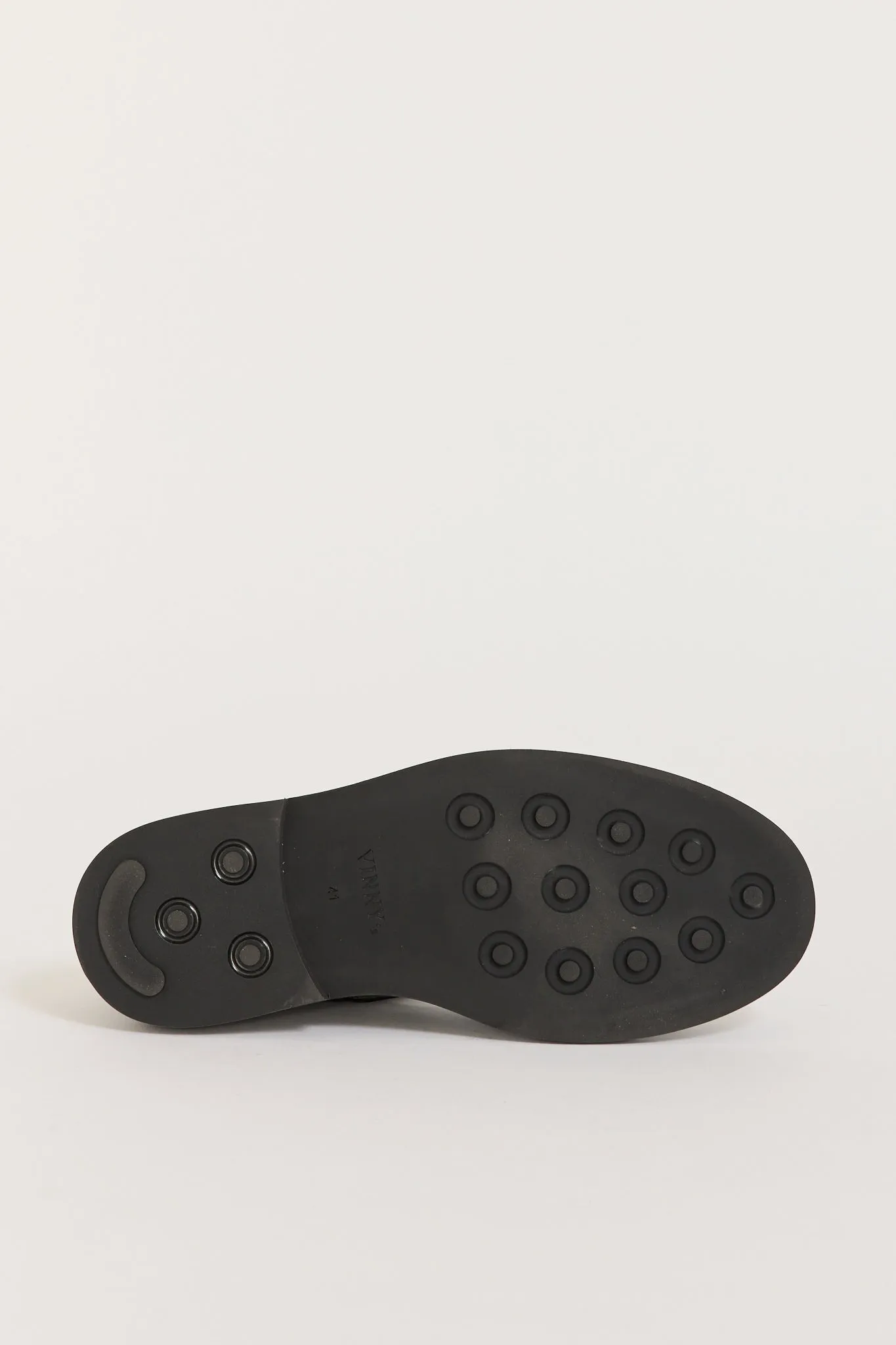 Vinnee T-Strap Derby Dark Brown Leather