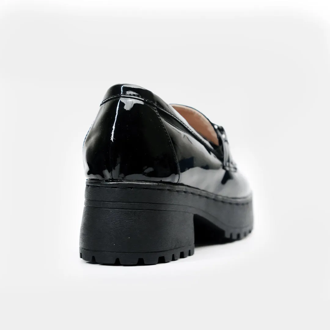 Vinnie Platform Loafers (Black)