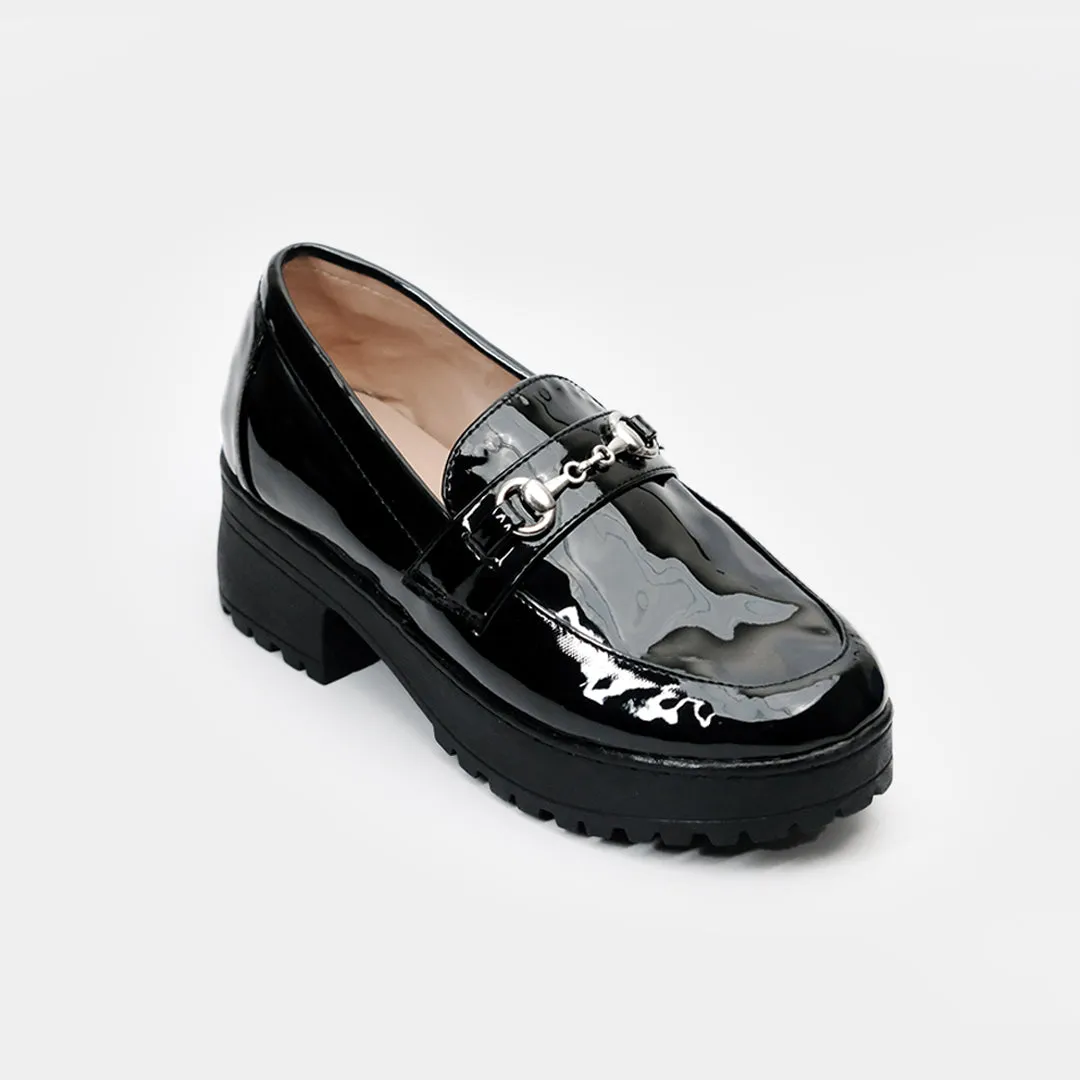 Vinnie Platform Loafers (Black)