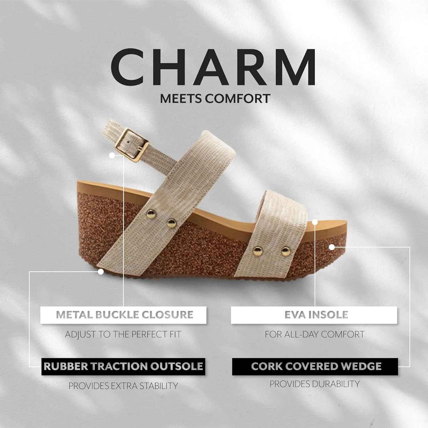 VOLATILE Women's Summerlove Wedge Sandal