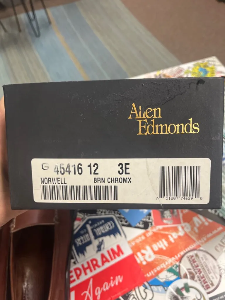 VTG ALLEN EDMONDS LOAFERS (org$245)