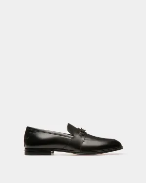 Wesper Leather Loafers In Black
