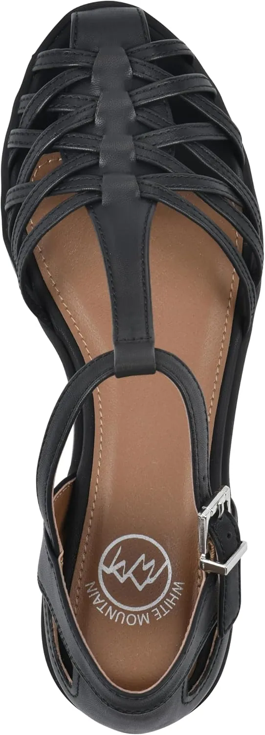 WHITE MOUNTAIN Women's Kiky Fisherman Flat Sandal