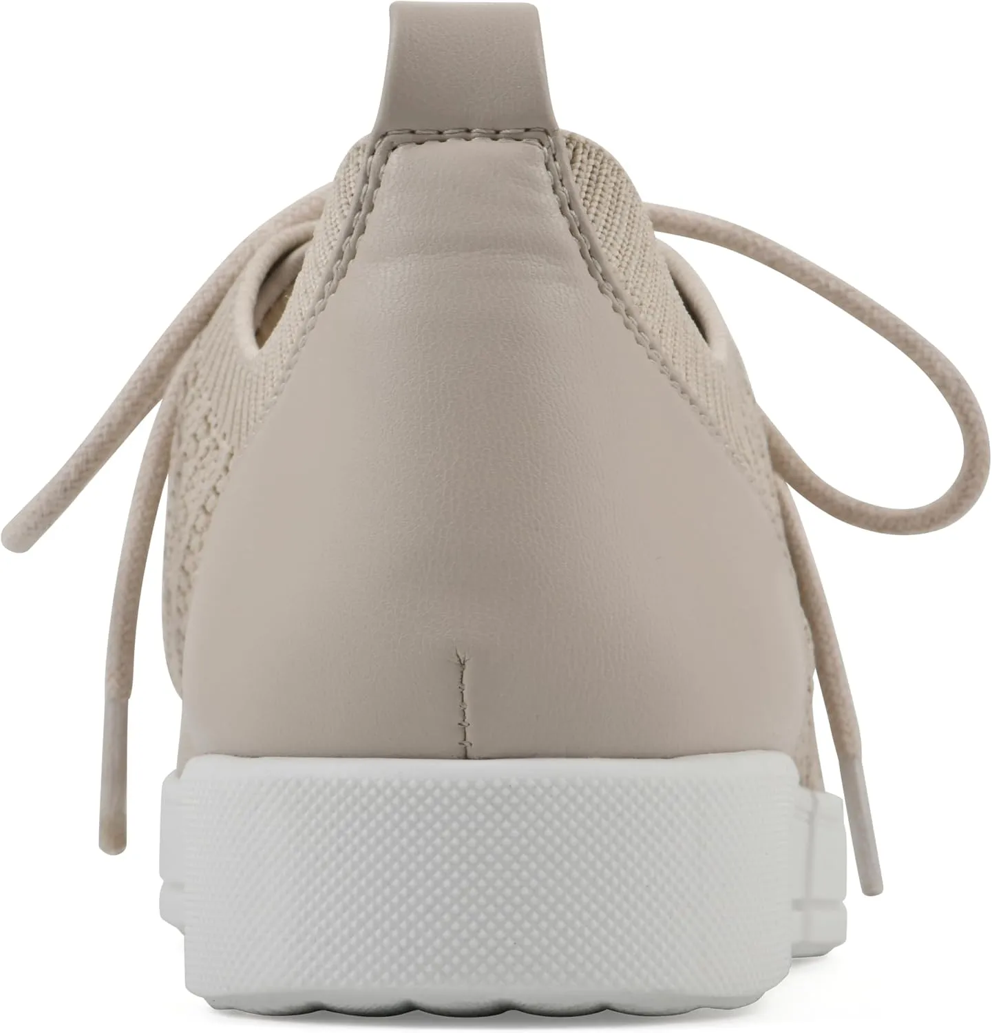 WHITE MOUNTAIN Women's Upscale Woven Knit Lace-Up Sneaker