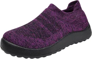 White Sneakers for Women Platform Wide Walking Shoes Women Slip Ons Brown Walking Shoes Women Wide Sneakers for Women Fashion Platform White Slip On Shoes for Women with Arch Support