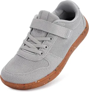 WHITIN Little/Big Kids Minimalist Barefoot Shoes   Zero Drop   Wide Sneaker for Boys/Girls