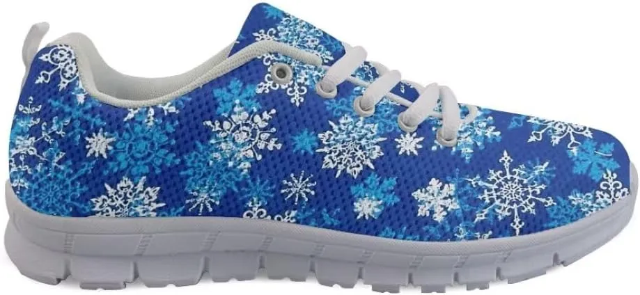 Women Running Shoes Non Slip Comfortable White Sole Lace Up Lightweight Sneaker