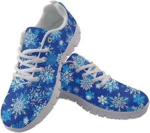 Women Running Shoes Non Slip Comfortable White Sole Lace Up Lightweight Sneaker