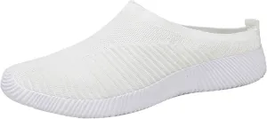 Women's Backless Slip on Mesh Sneakers Shoes Running Shoes for Men Casual Casual Shoes Fashion Sneakers 2025 Platform Tennis Shoe White Loafers