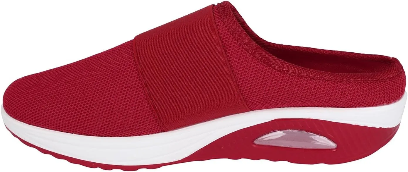 Women's Backless Slip on Mesh Sneakers Shoes Slip On Shoes Women Wide Width Women's Shoes Casual Fashion Sneakers 2025 Slip On Tennis Shoe Loafers Dress Shoe