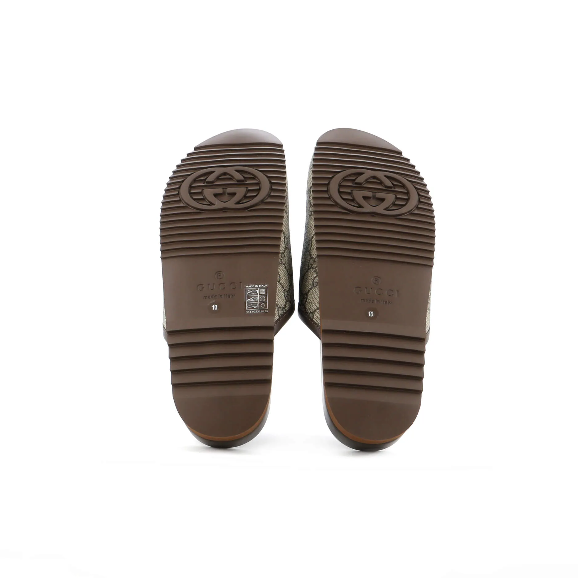 Women's Horsebit Mule Slippers GG Coated Canvas