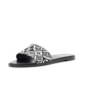 Women's Lock It Flat Mule Sandals Limited Edition Colored Monogram Giant