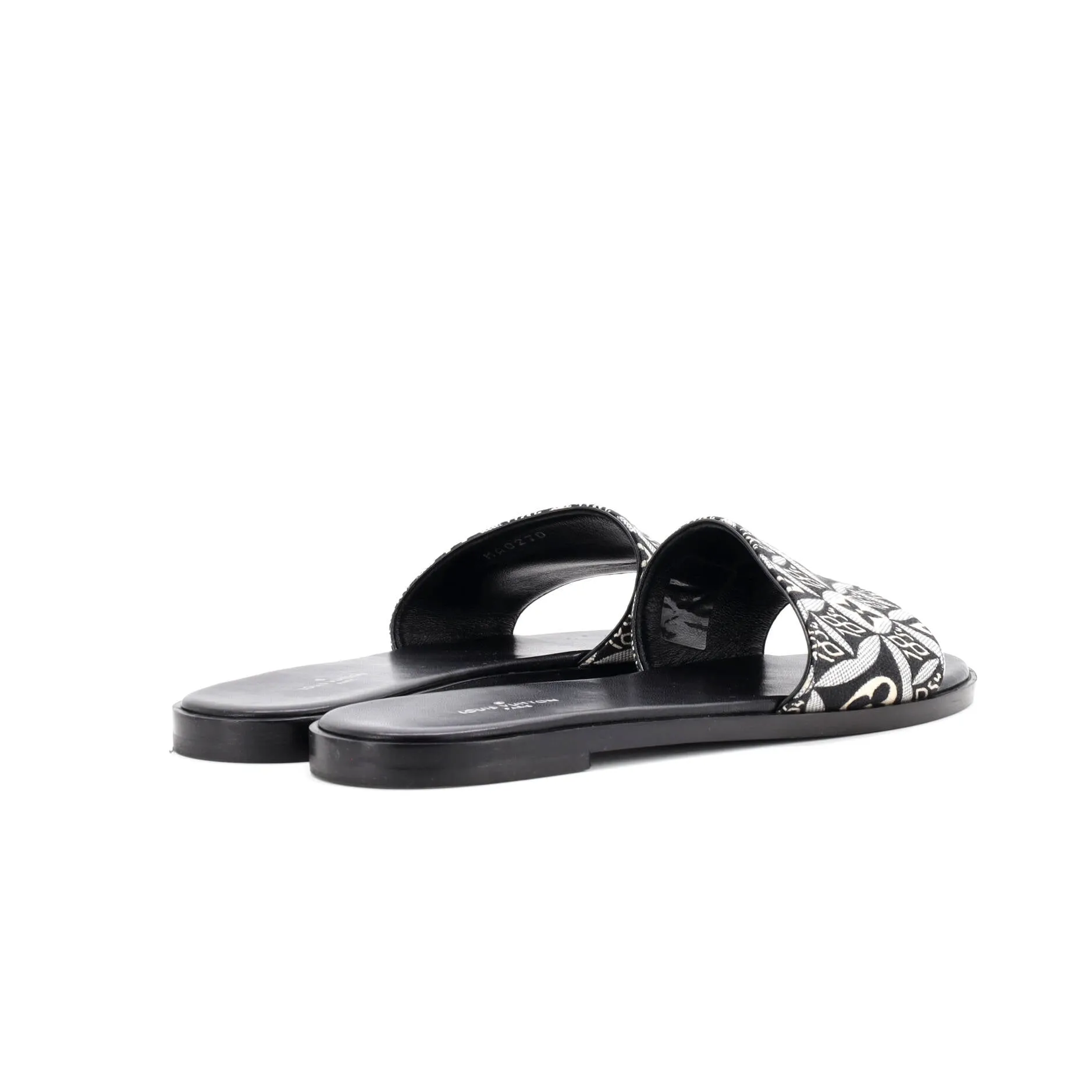 Women's Lock It Flat Mule Sandals Limited Edition Colored Monogram Giant