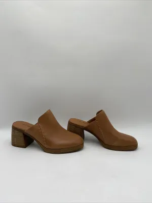 Women’s Lucky Brand Qewel Mule Brown Size 9.5M/41 - Very Good