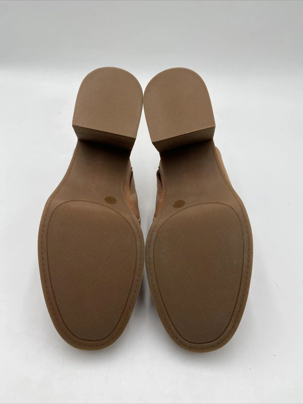 Women’s Lucky Brand Qewel Mule Brown Size 9.5M/41 - Very Good