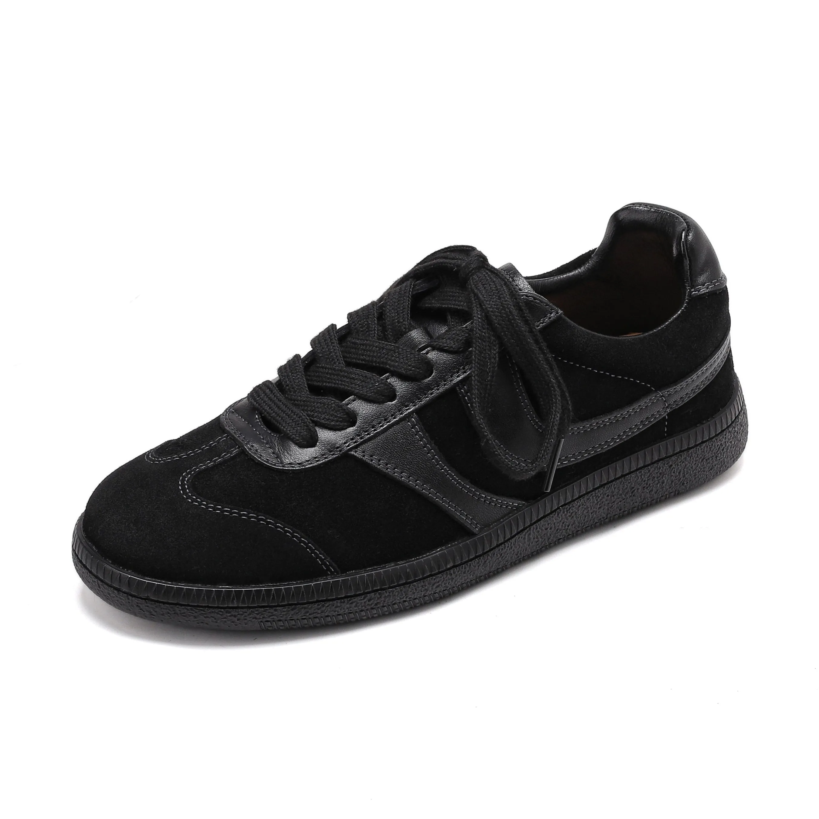 Women's Retro Leather Comfortable Non-Slip Sneakers