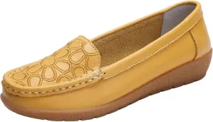 Women's Shoes Casual Dressy Soft Sole Slip On Chunky Loafers Shoes Cute Comfortable Casual Business Work Flats